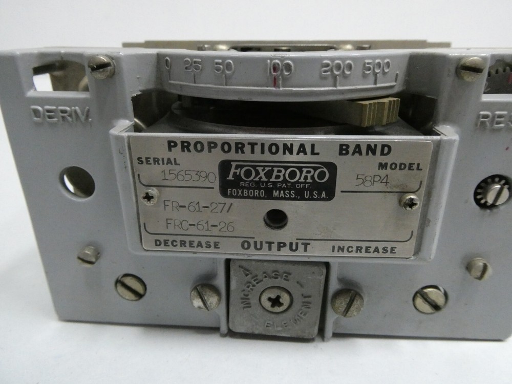 Foxboro 58P4 Proportional Band