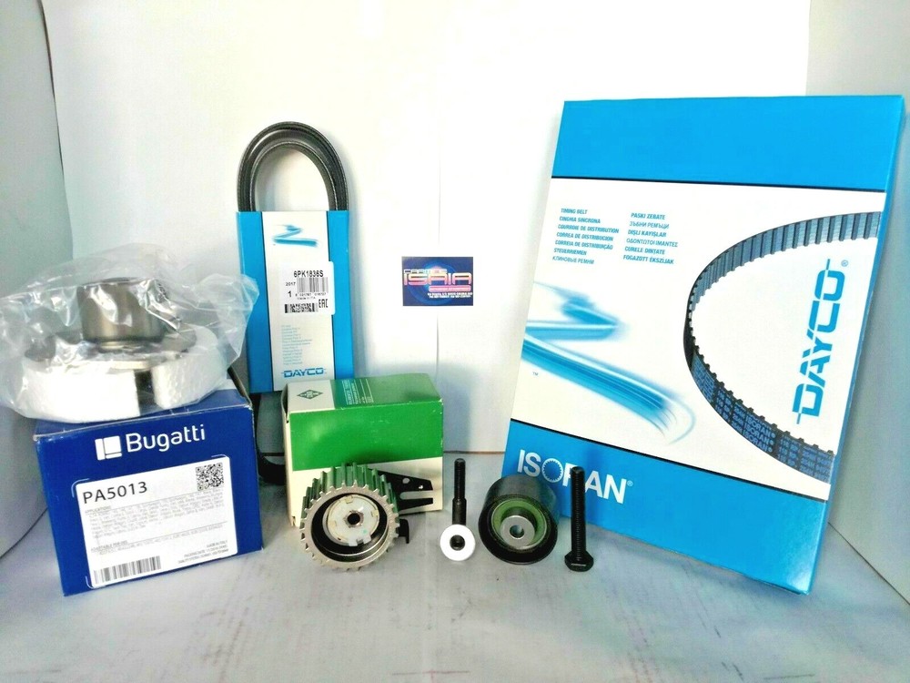 INA DISTRIBUTION KIT + WATER PUMP + BELT SERVICES FOR ALFA ROMEO 147 (937) 1.9 J