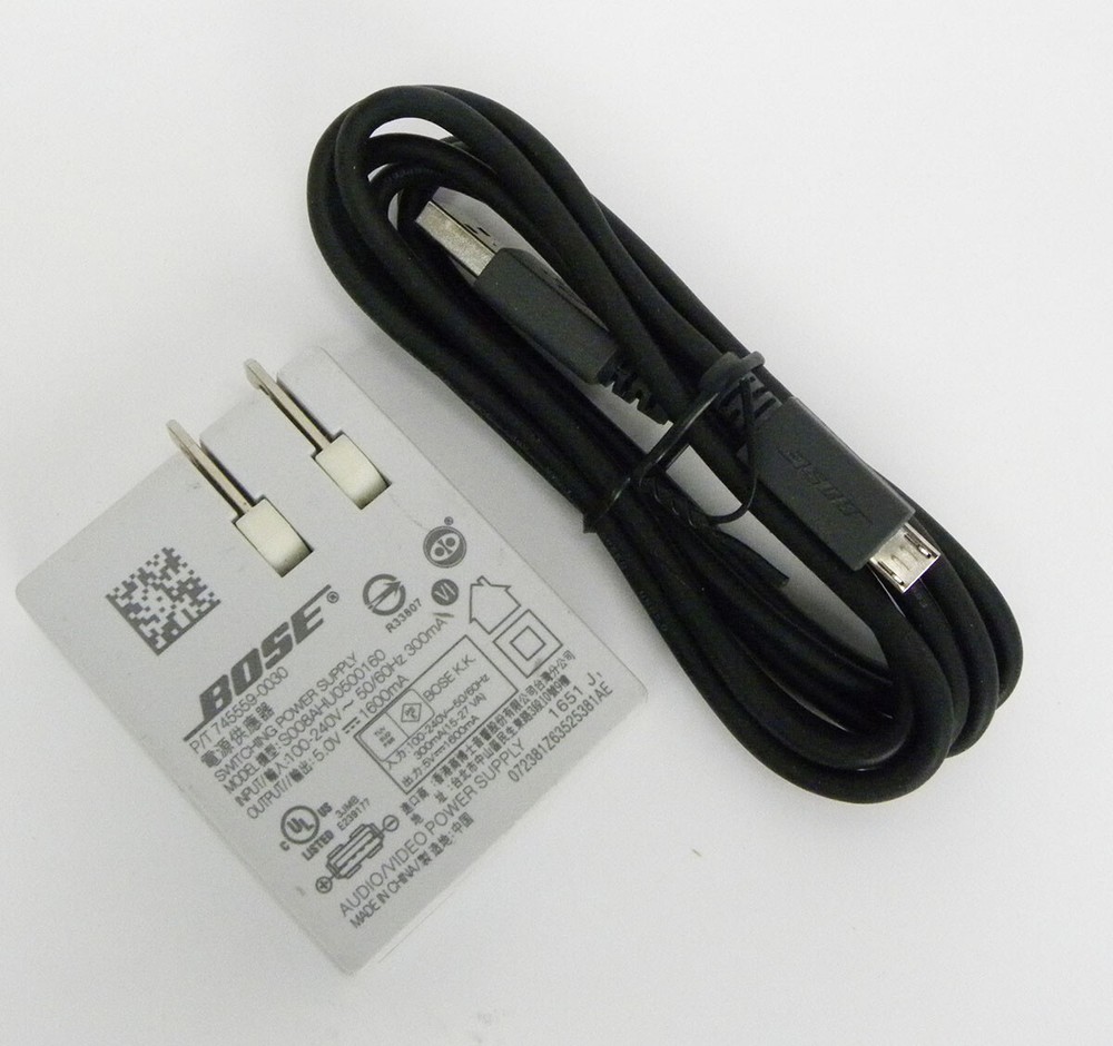 Replacement Bose SoundLink Mini II &SoundLink Revolve Bluetooth adapter charger