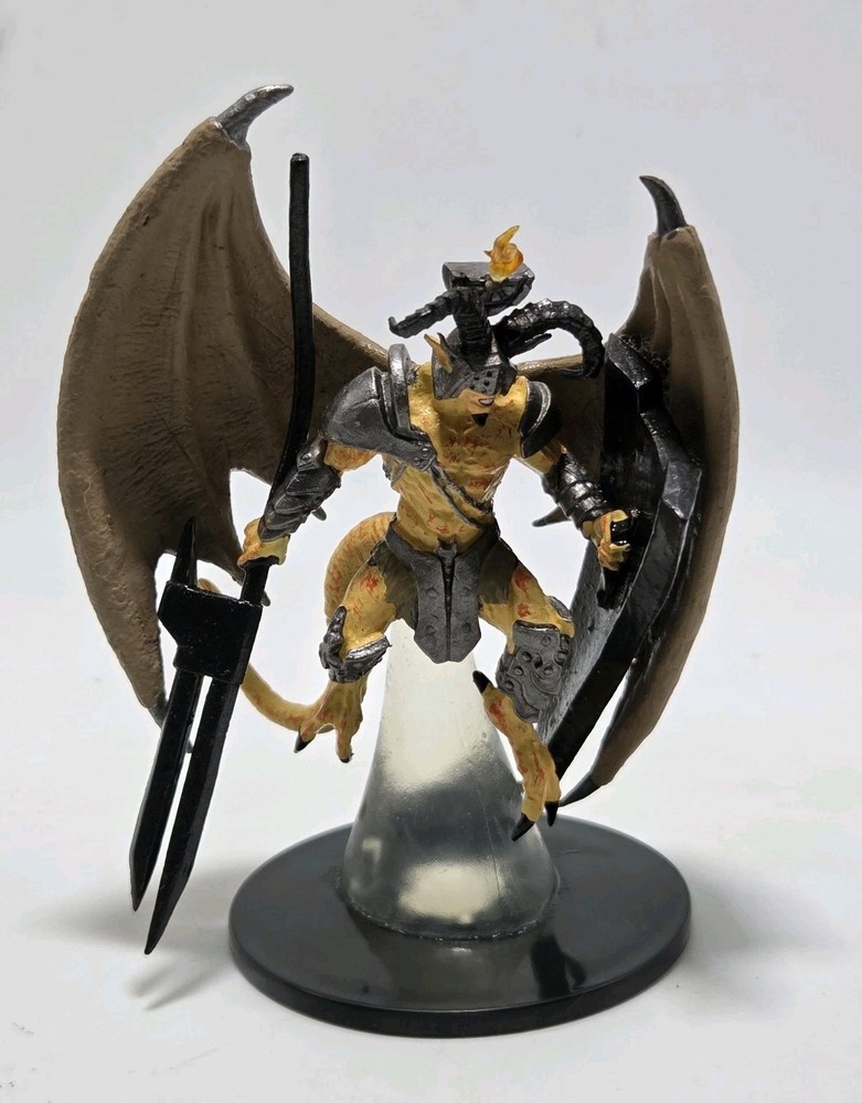 Lot 3 D&D Mini Baldur's Gate Legion Bone Devil, Horned Devil, Barbed Devil 2019