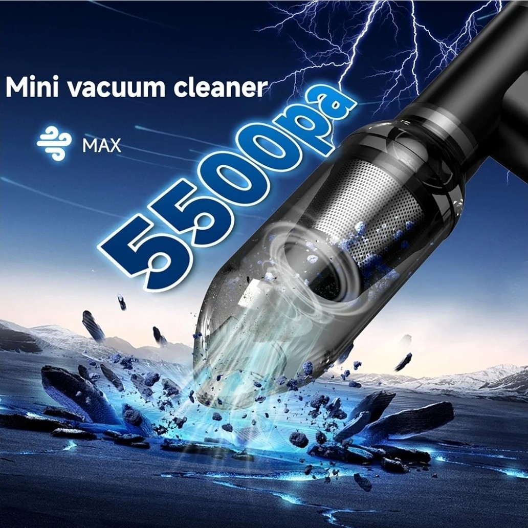 Compressed Air Duster & Vacuum Cleaner 4-in-1, 150,000RPM Powerful Electric (NEW