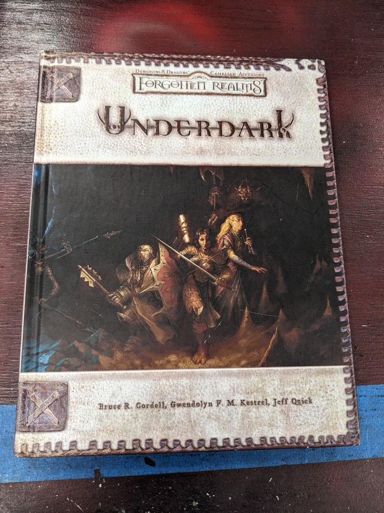 Underdark Forgotten Realms Dungeons & Dragons D20