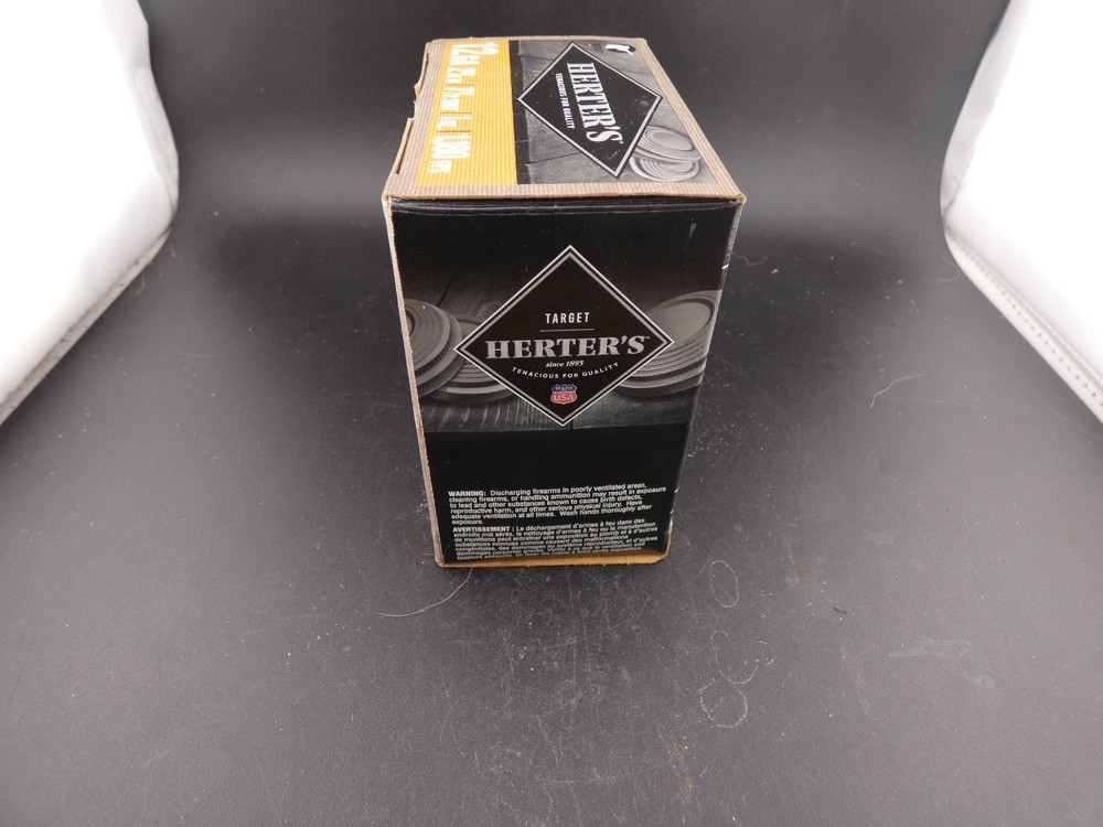 VINTAGE Empty Shotgun Shells box “HERTER’S” 12 GA Target