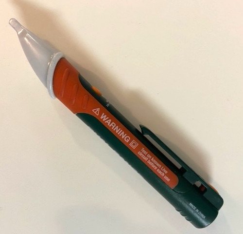 EXTECH DV25 Dual Range AC Electrical Voltage Detector Ticker Tool Flashlight DC