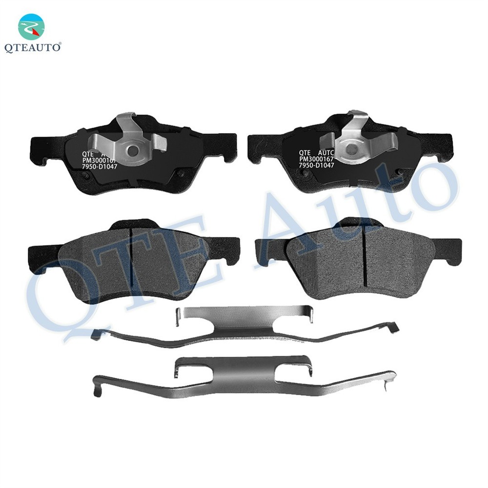Front Ceramic Brake Pad Kit For 2005-2011 Mercury Mariner