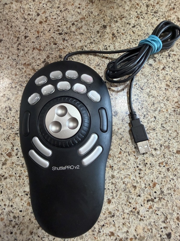 ShuttlePRO v2 Video Editing Controller USB – Premiere Pro / Final Cut /Resolve