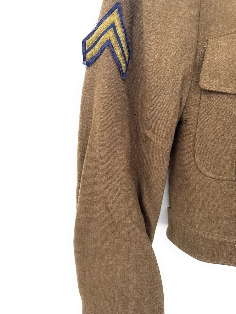 WWII Army Jacket Brown Corporal