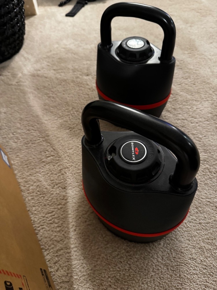 Bowflex Selectech 840 adjustable kettlebells