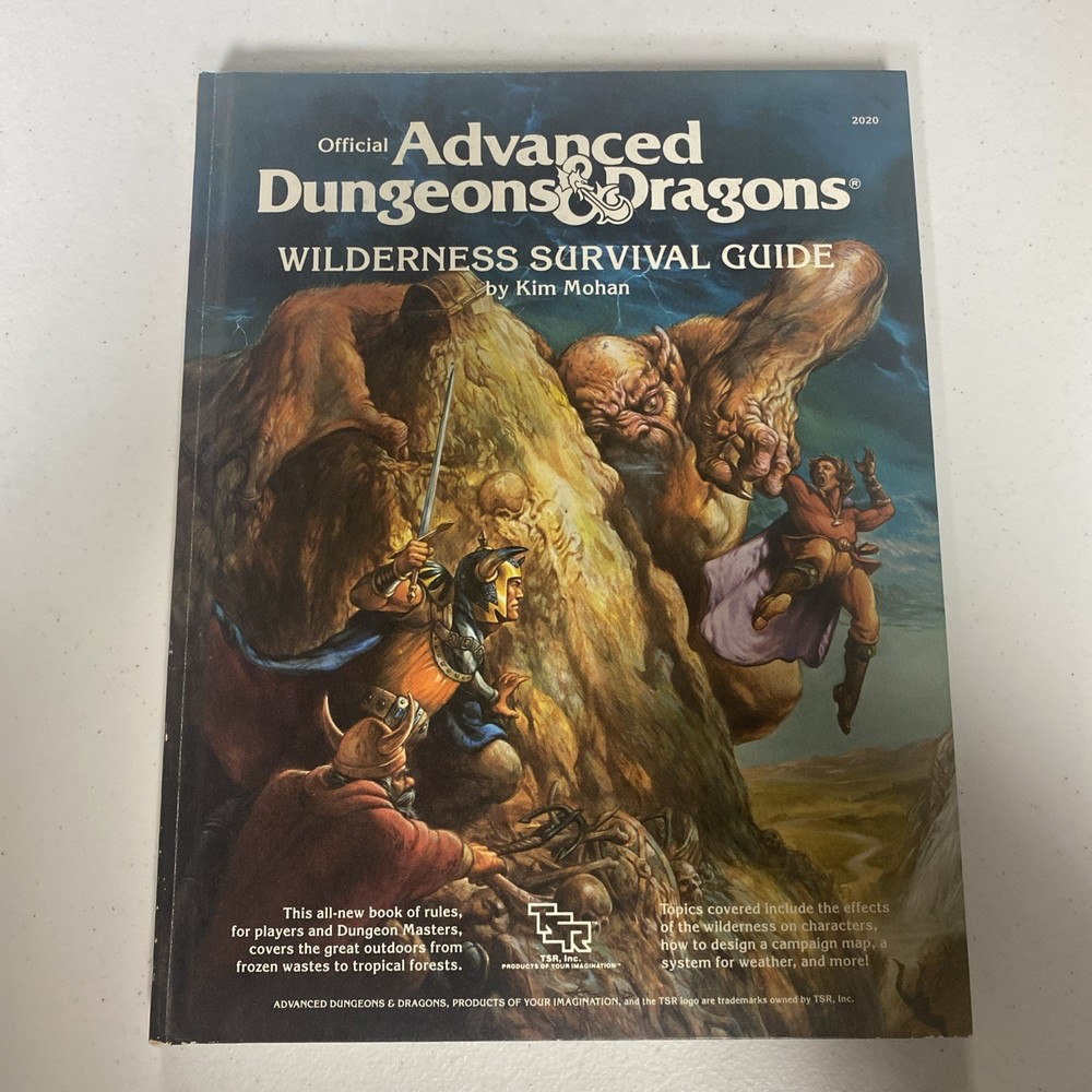 Advanced Dungeons & Dragons - Wilderness Survival Guide