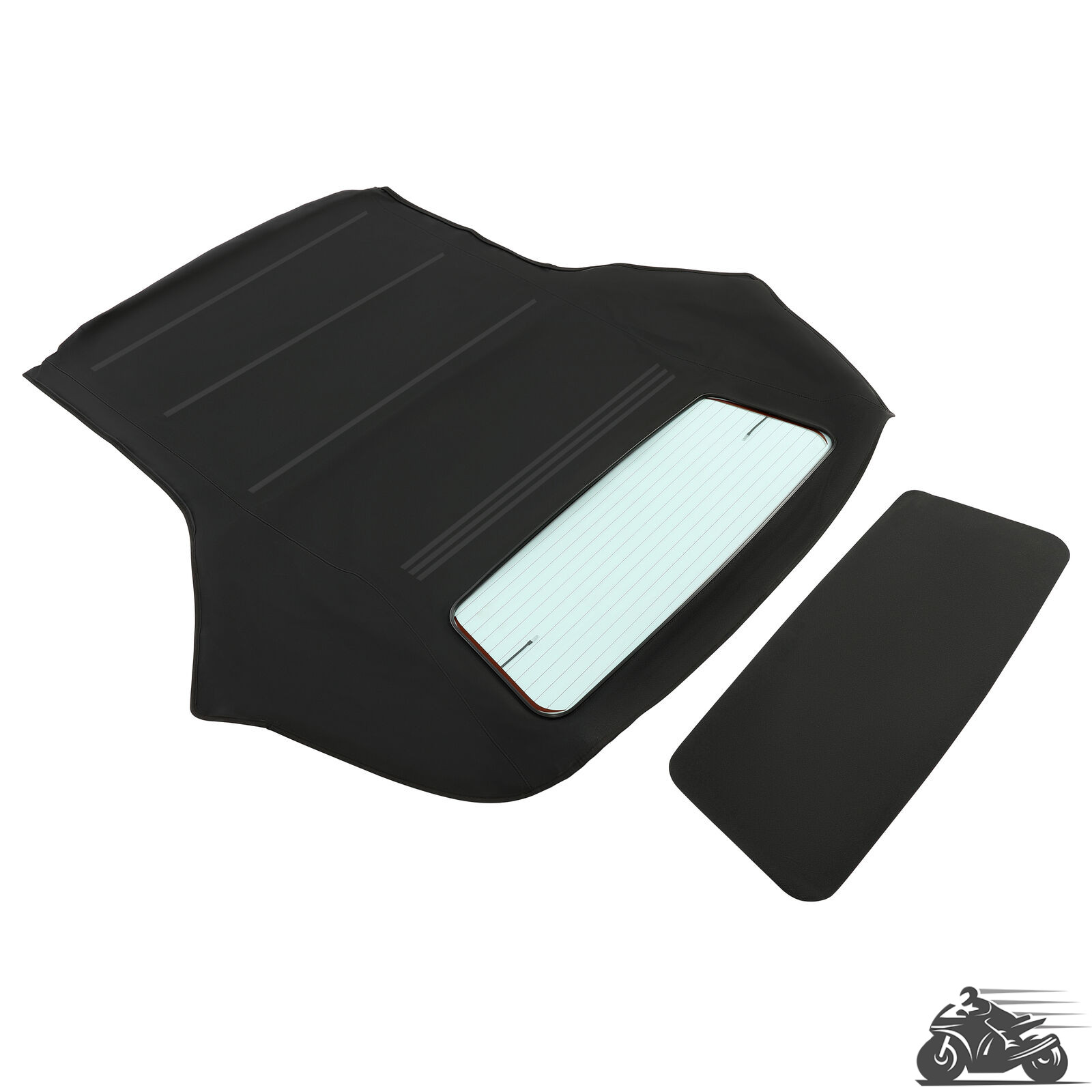 For BMW 3-Series E46 330ci M3 2000-06 Convertible Soft Top & Heated Glass Window