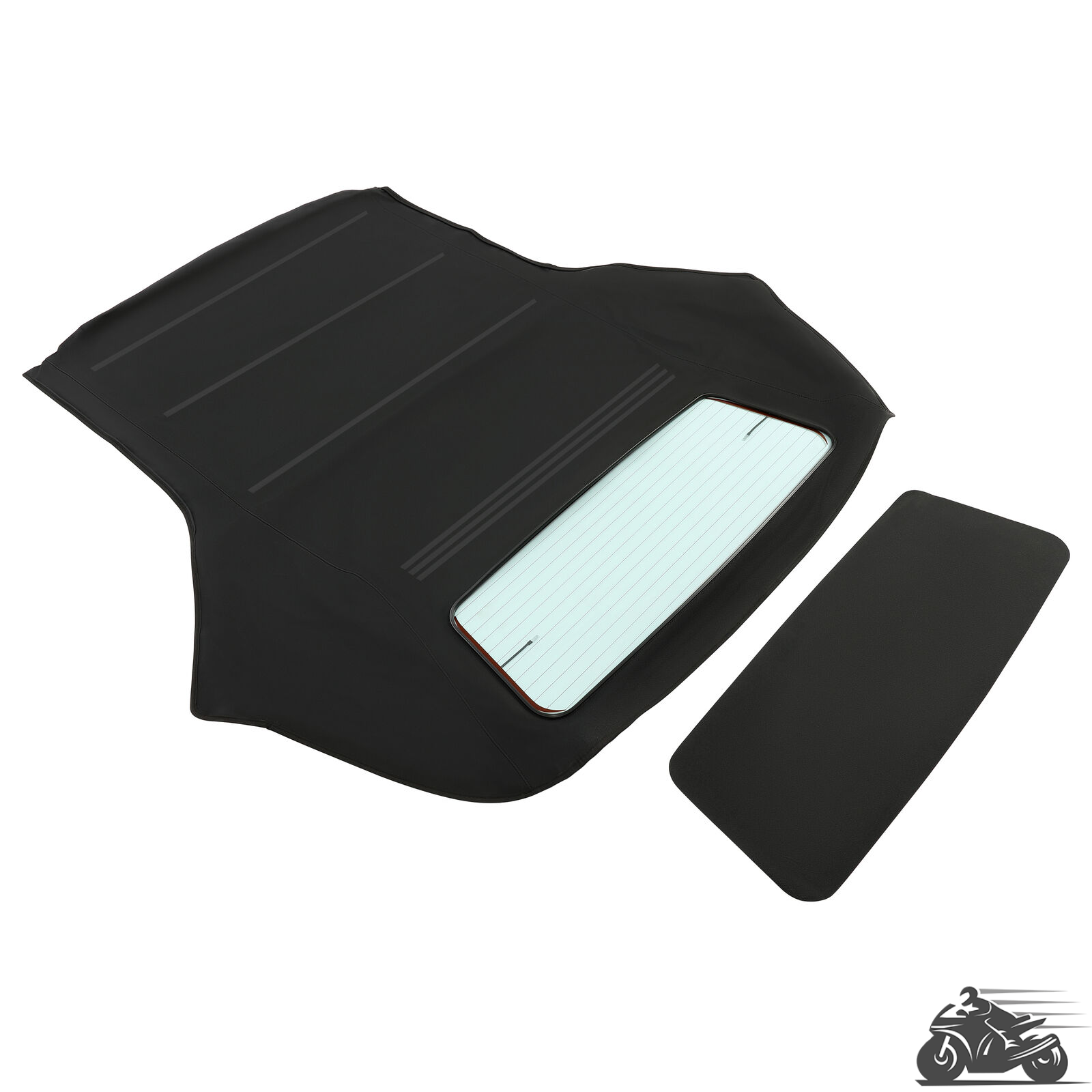 For BMW 3-Series E46 330ci M3 2000-06 Convertible Soft Top & Heated Glass Window