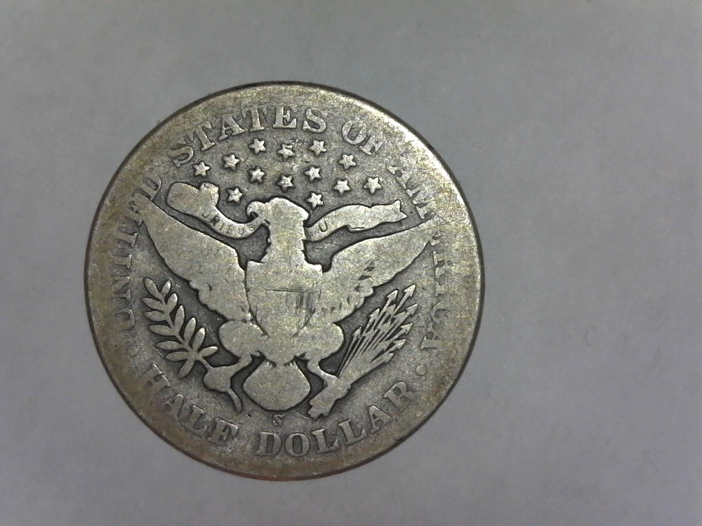 1903 s, Barber Half Dollar-90% Silver