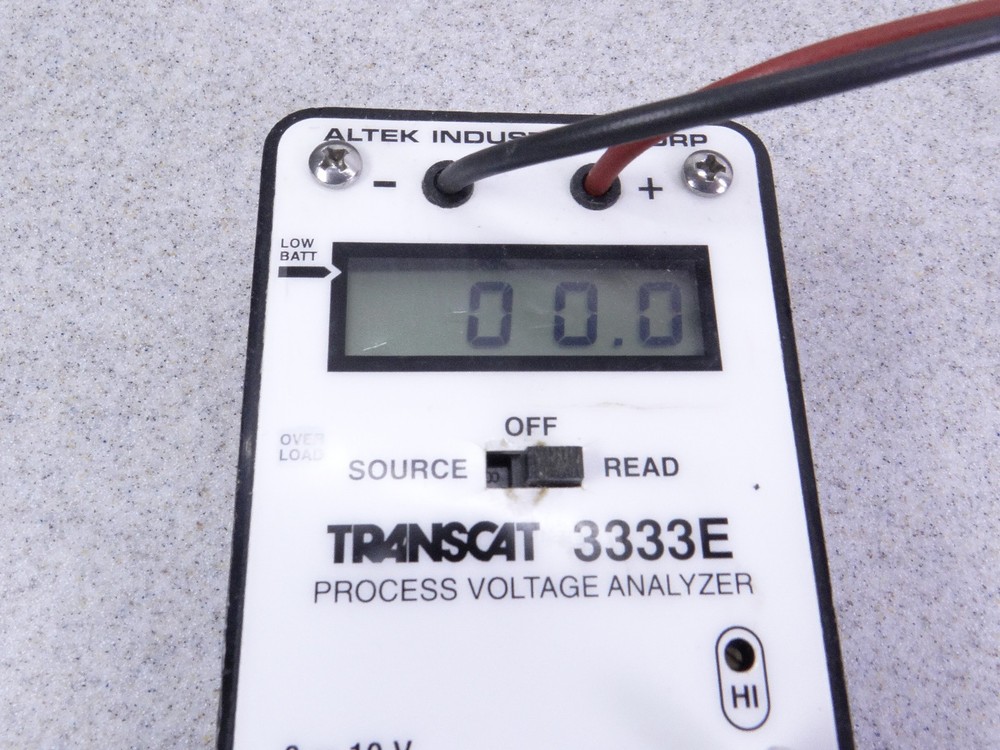 Altek Transcat 3333E Process Voltage Analyzer w/ Leads