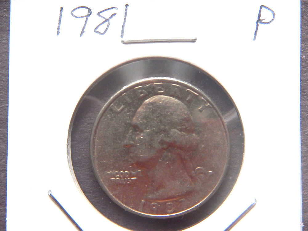 1981 (P) George Washington Quarter