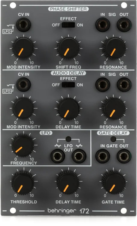 Behringer 172 Phase Shifter/Delay/LFO Analog Eurorack Module