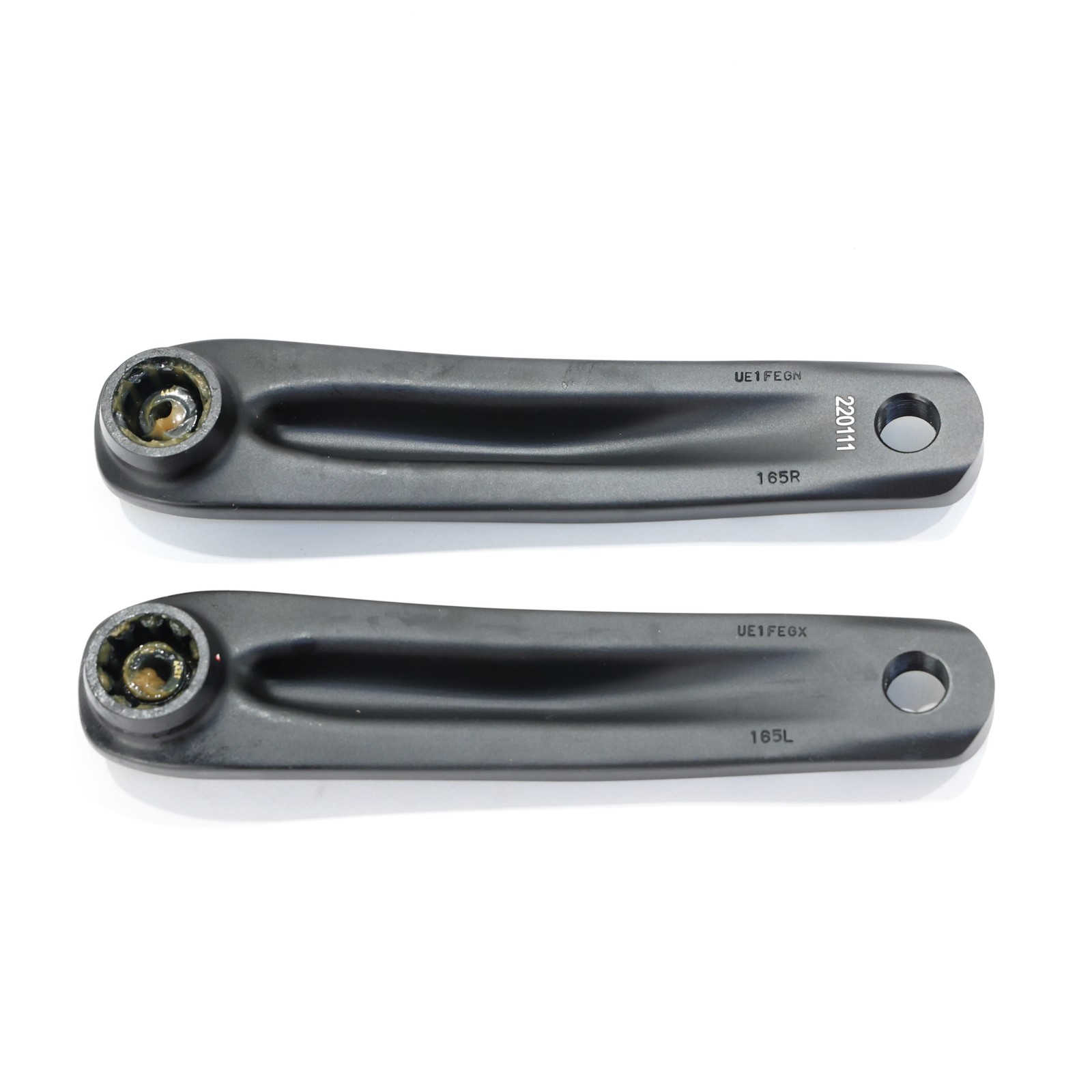 SRAM X1 E-MTB Crank Arm Set 165mm, ISIS, Black