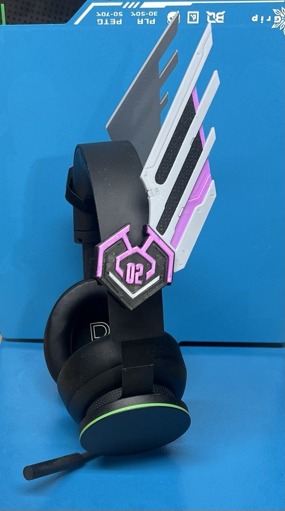 D.Va Inspired Adjustable Headphone Decoration/Cosplay