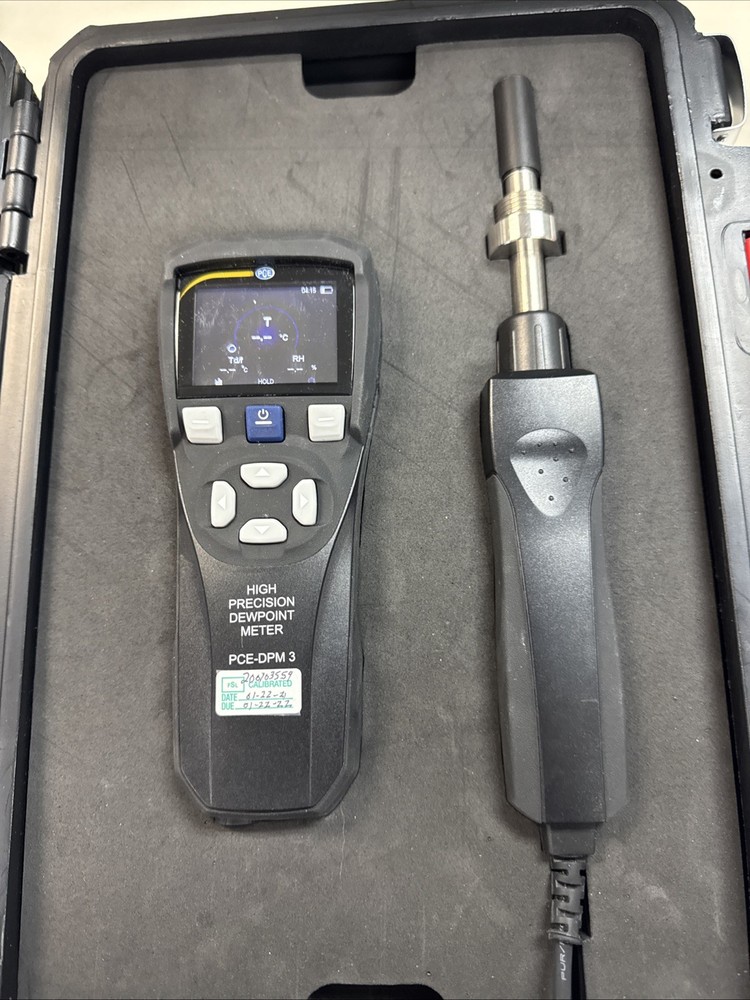 PCE DPM 3 HIGH PRECISION DEWPOINT METER W/ PROBE