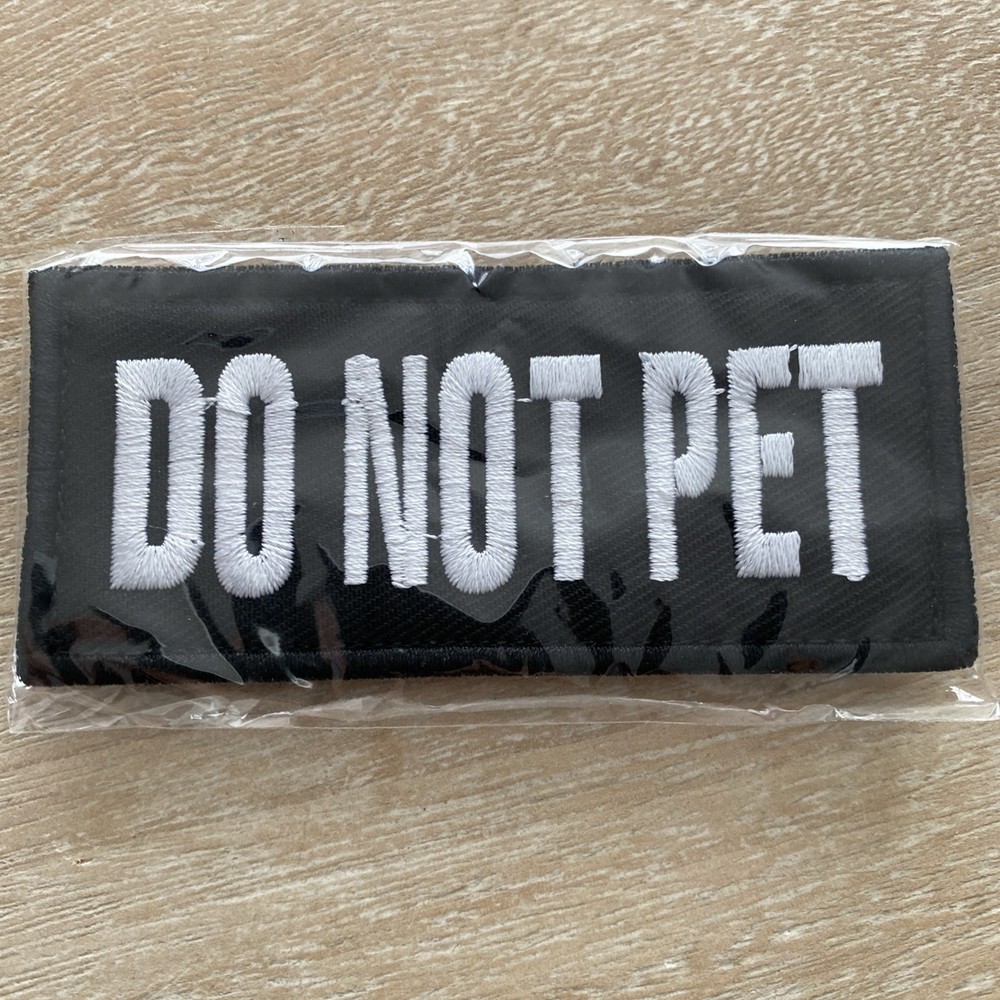 Assistance Animal Patch Service Dog       DO NOT PET
