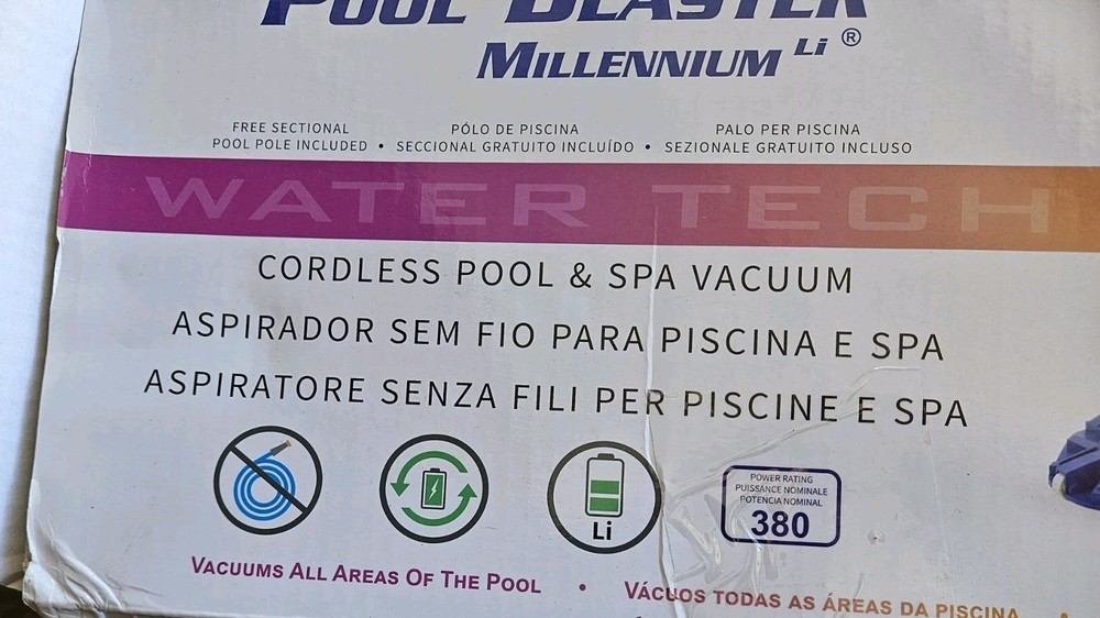 Water Tech Pool Blaster Millenium Li