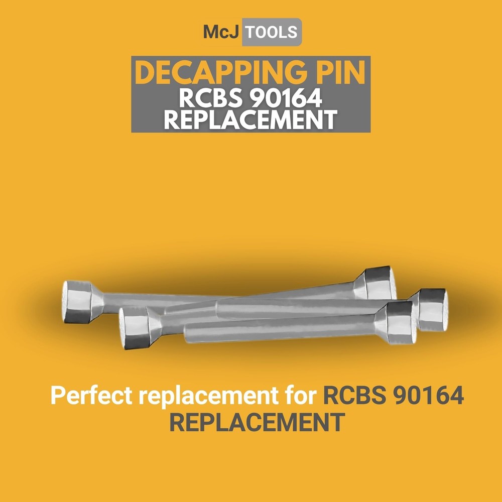 Tools Reloading Headed Decapping Pins 10pack Replacement Decapping Pins for RCBS