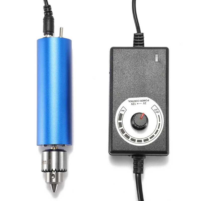 48W Mini Electric Grinder 395 Model 24V 2A Variable Speed Handheld Drill Tool