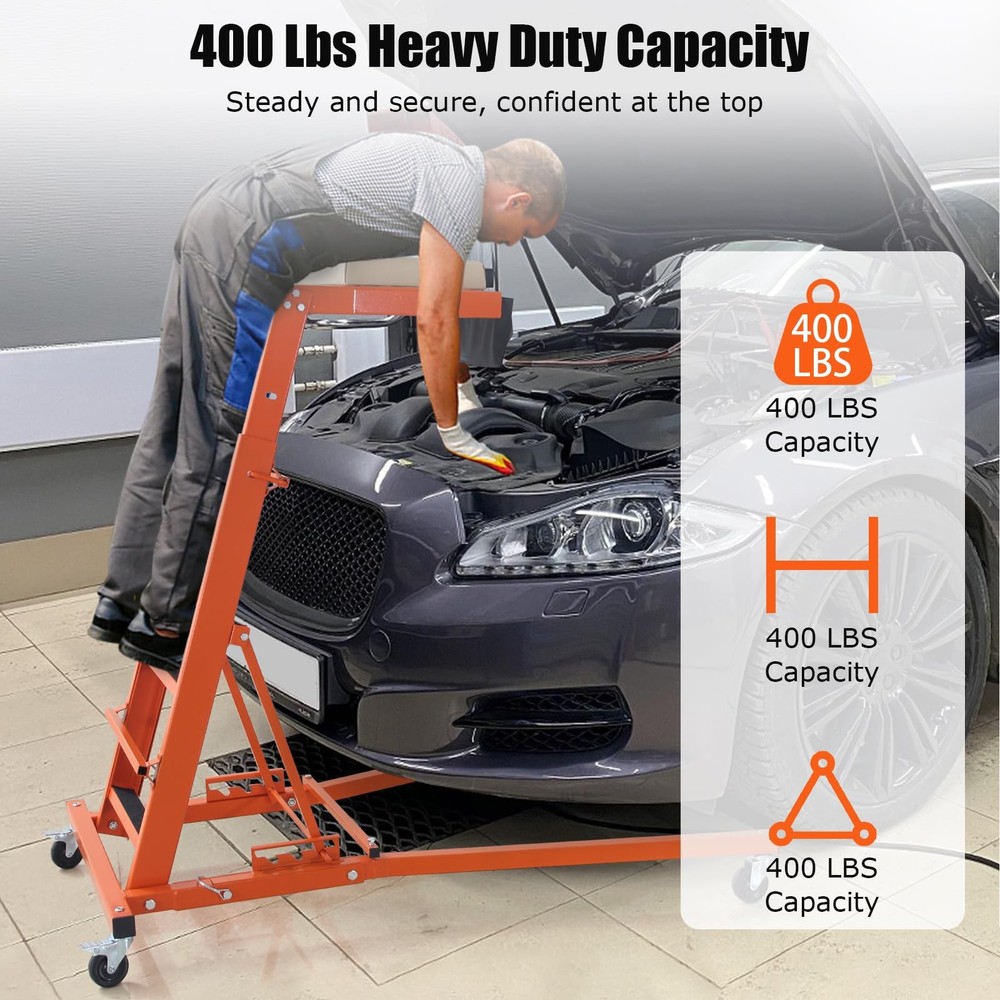 Automotive Engine Creeper Thick Padded Deck Foldable Creeper 400 lbs Capacity