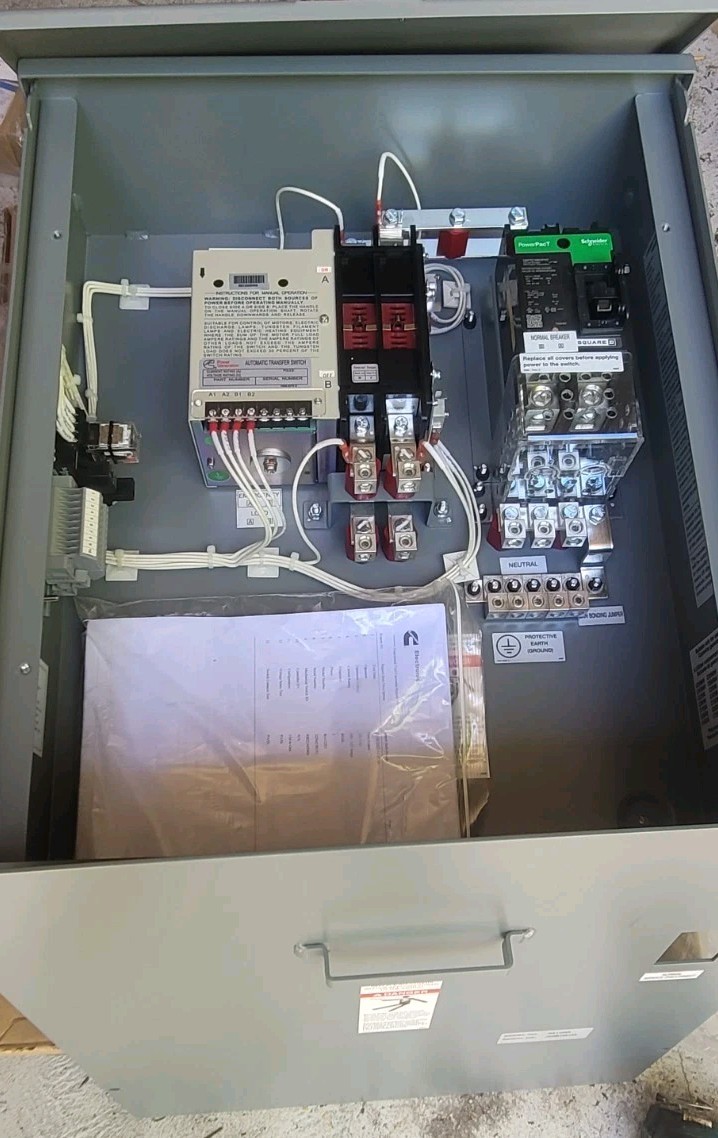 Cummins A064G545  (SE) 100A Automatic Transfer Switch 240V Service Entrance