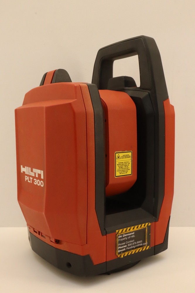 Hilti PLT 300 TOTAL STATION DIGITAL PRECISE LAYOUT TOOL COMPLETE SYSTEM