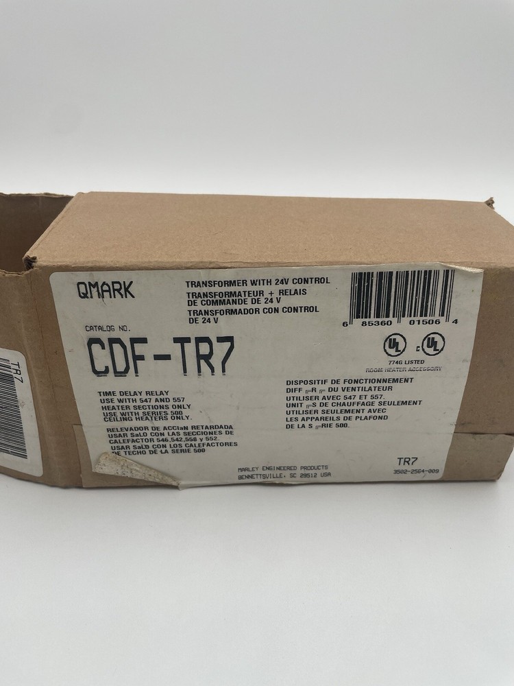 QMARK CDFTR7 Surface Transformer, Time Delay Relay