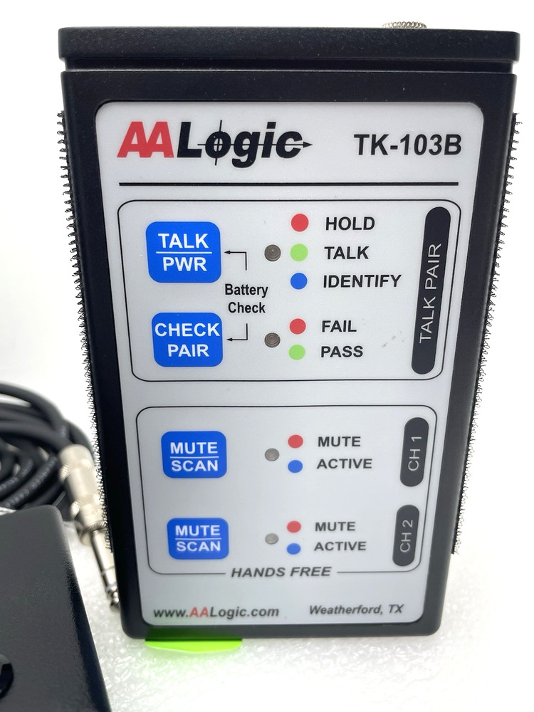 AA LOGIC TONE AMP PROBE & TK-103B TEST TOOLS FOR CABLE TELEPHONE TECHNICIAN
