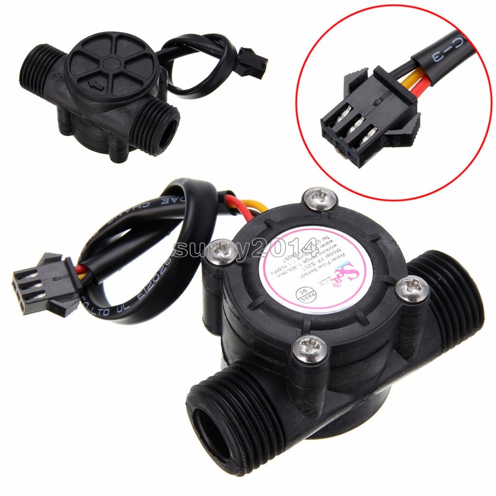1-30L/min Water Flow sensor flowmeter Hall flow sensor Module Water Control