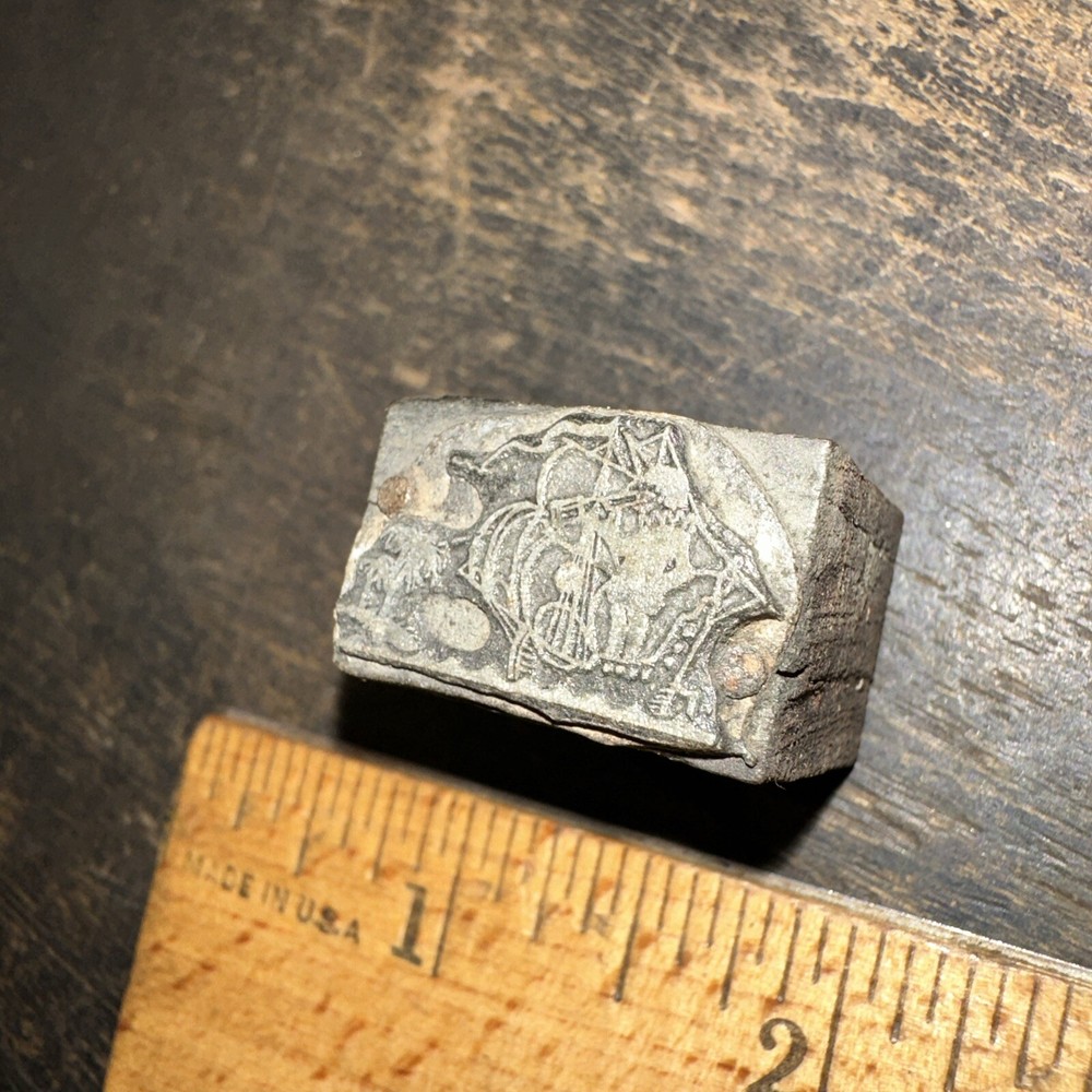 Print Block ( Ship ) Nice Image