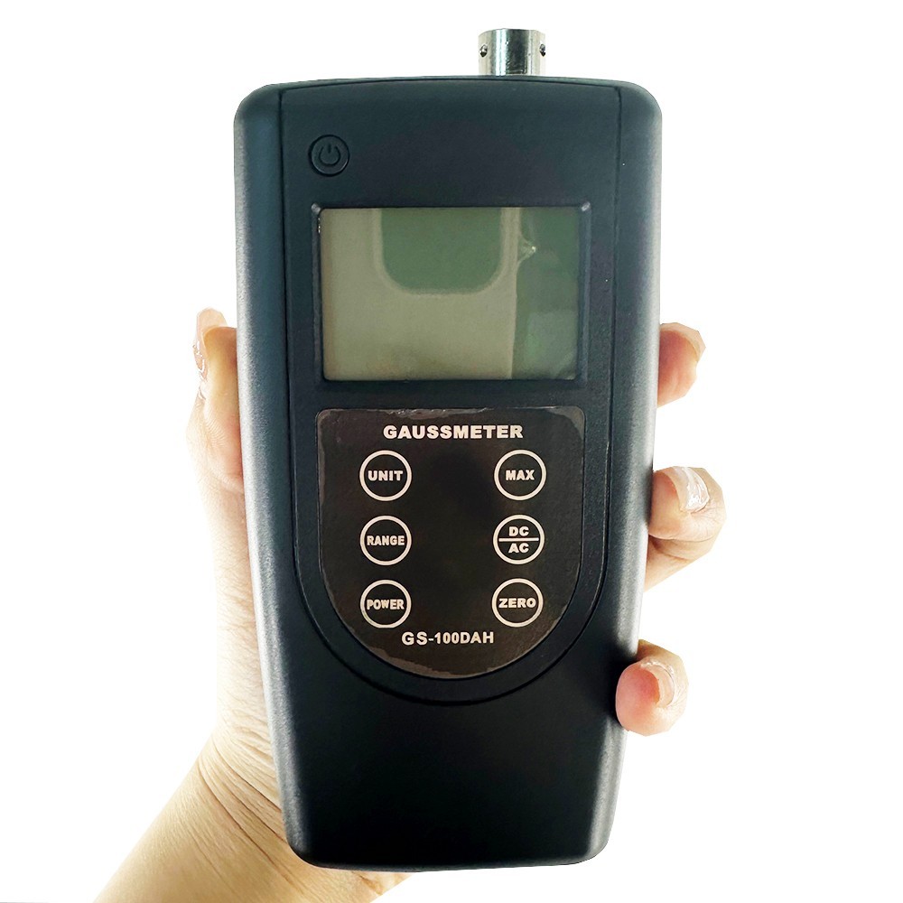 Gauss Meter Tesla Meter with Test Range 0~200mT~2000mT Frequency Range 1-400HZ