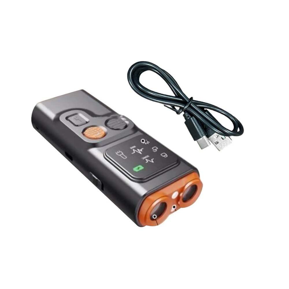 Dog Bark Deterrent Device with Ultrasonic Control and LED Light Training Mode