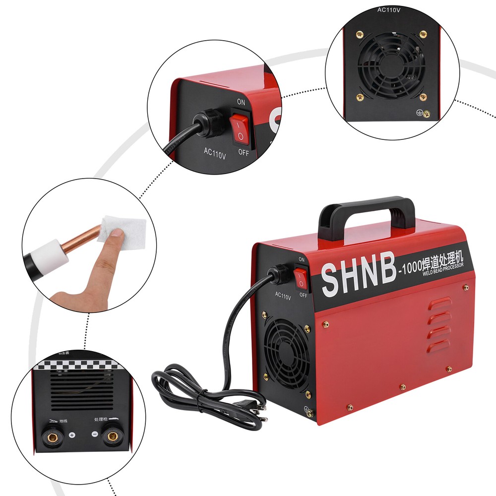 Welding Bead Processor Weld Cleaning Machine For Metal/arc Welding 1000W