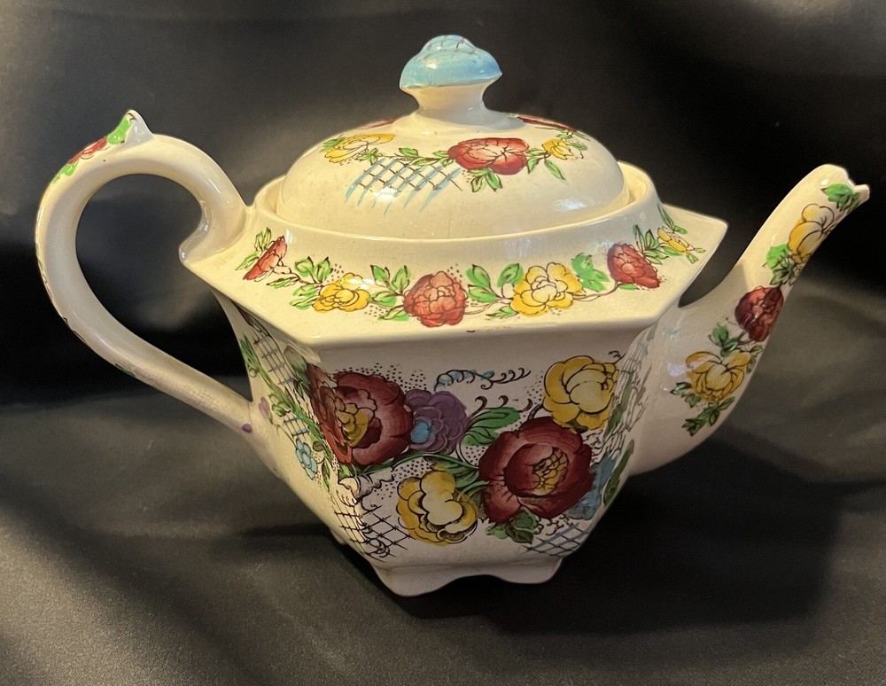 Sadler Floral Teapot
