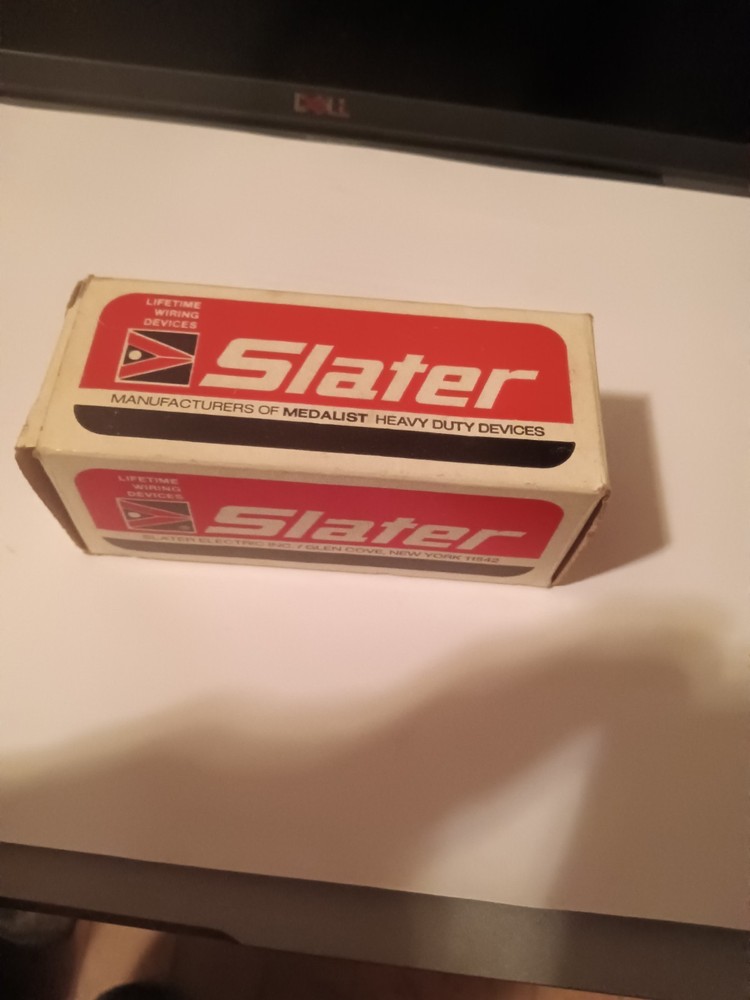 Vintage Slater Electric Light Switch