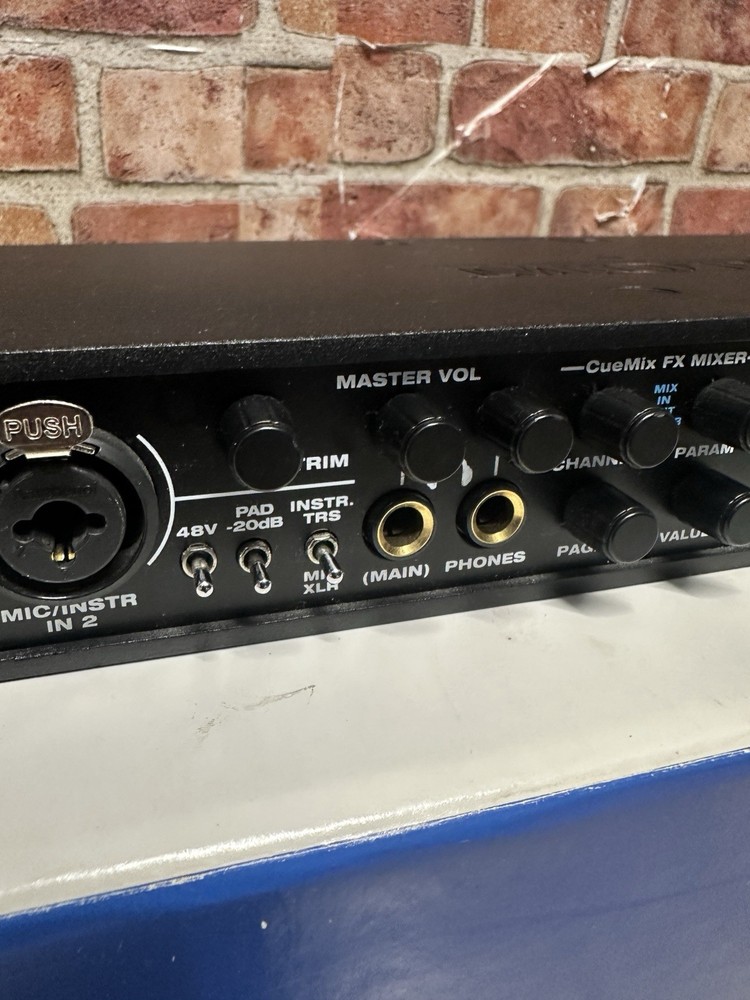 Motu 828mk3 Digital Audio Interface READ