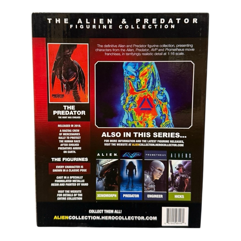 2018 Eaglemoss Alien & Predator Figurine Collection Rogue Predator NEW