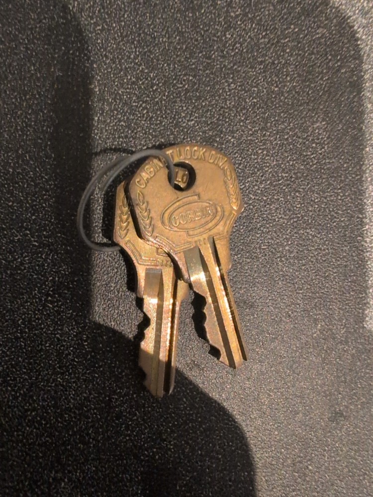 Corbin Cabinet Lock Keys CA172