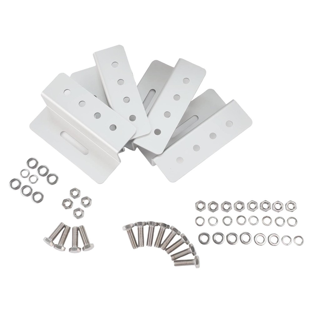 Aluminum Z Brackets Easy Installation Brackets Includes Screws And Nuts
