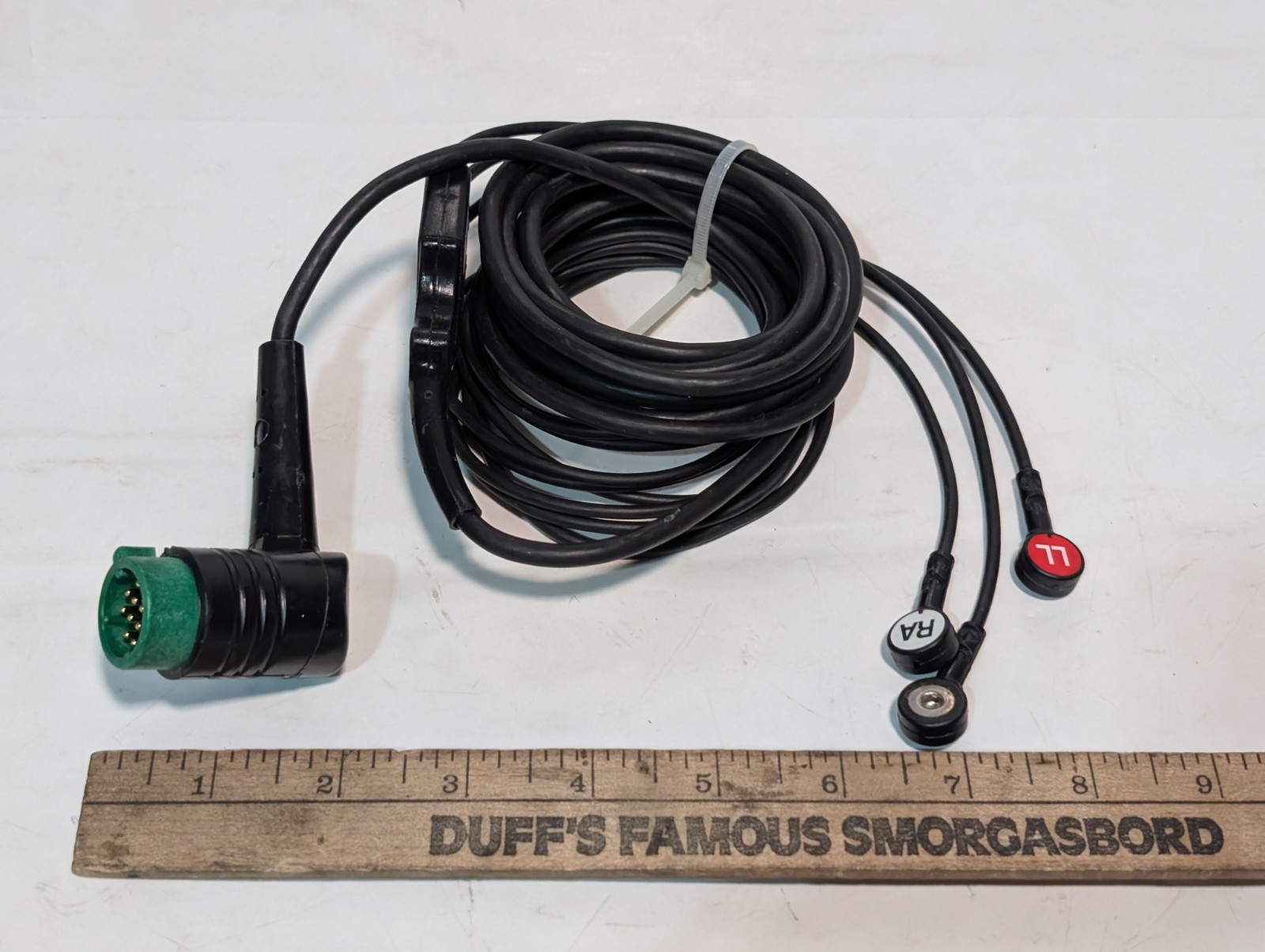 Physio-Control 3‑lead ECG patient cable for LIFEPAK monitor/defibrillators