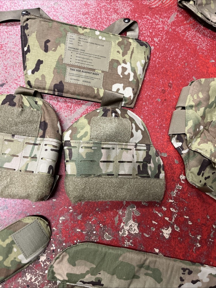 Security Forces Female Tactical Plate Carrier Multicam w/ Soft Insert Small Long