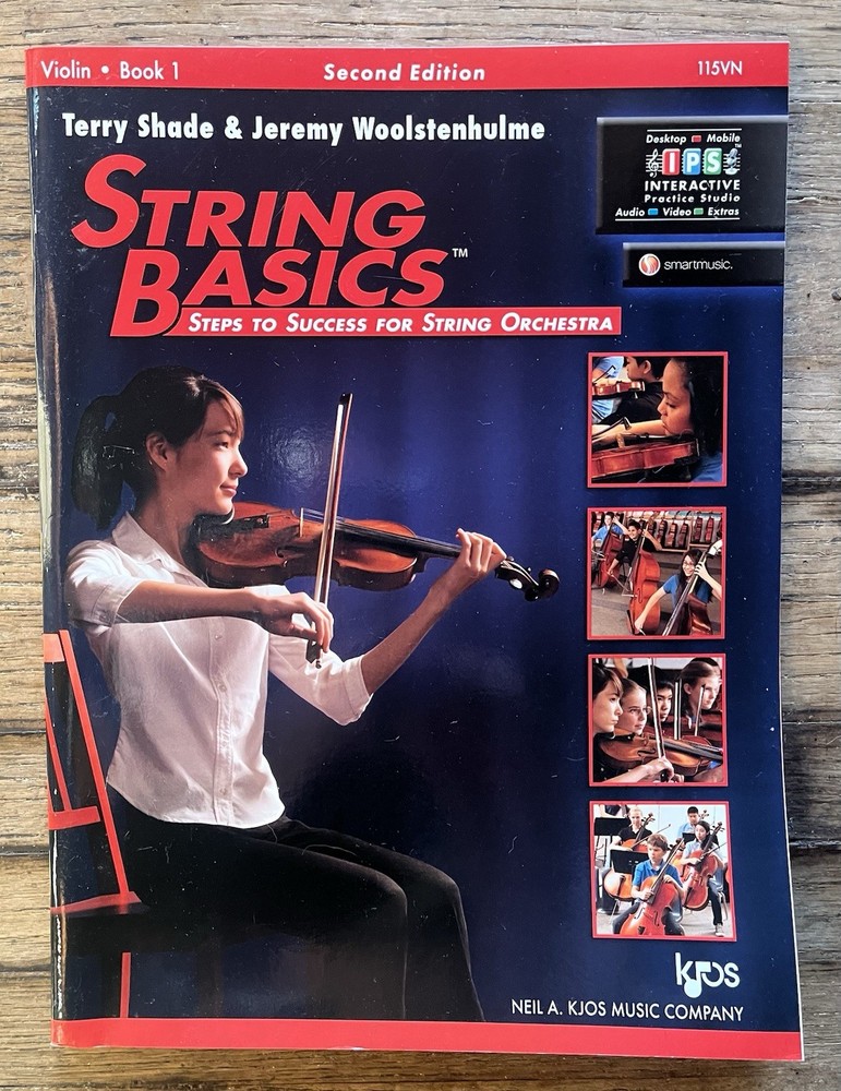 KJOS String Basics 115VN Book 1 Violin
