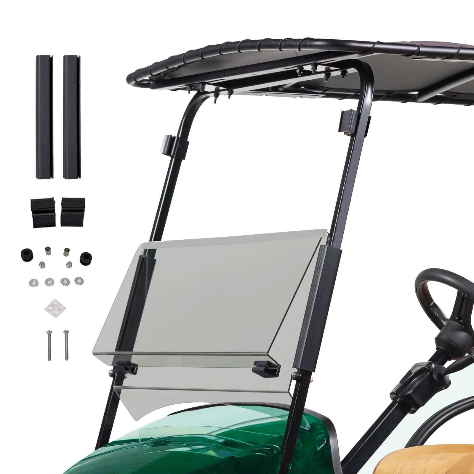 ProFX Golf Cart Windshield for EZGO TXT (1994.5-2013) | Tinted | Made in USA