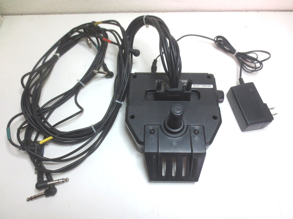 Simmons SD550 Drum Module Brain with AC Adapter and Wiring Harness Cables WORKS!