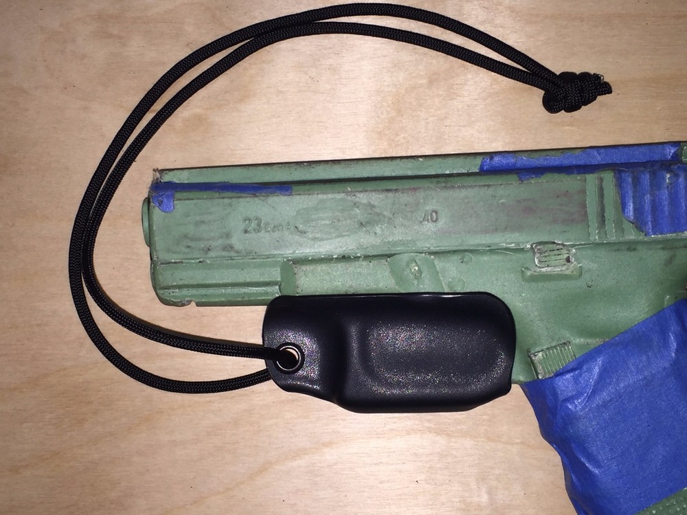 Kydex Trigger Guard for Glock 19/23 Black