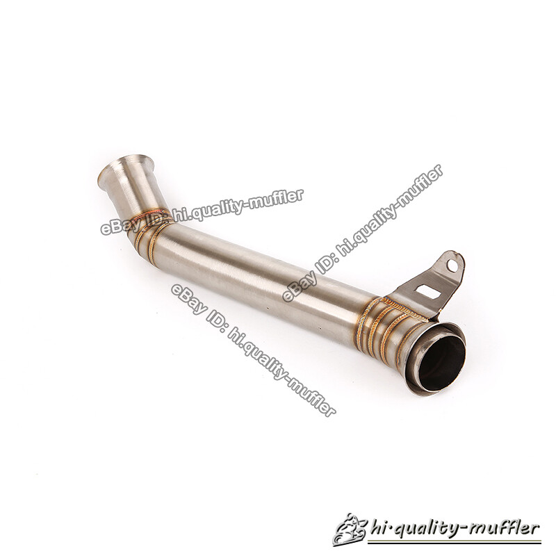 Motorcycle Exhaust System Connect Mid Link Pipe Modified For Duke 690 2012-2018