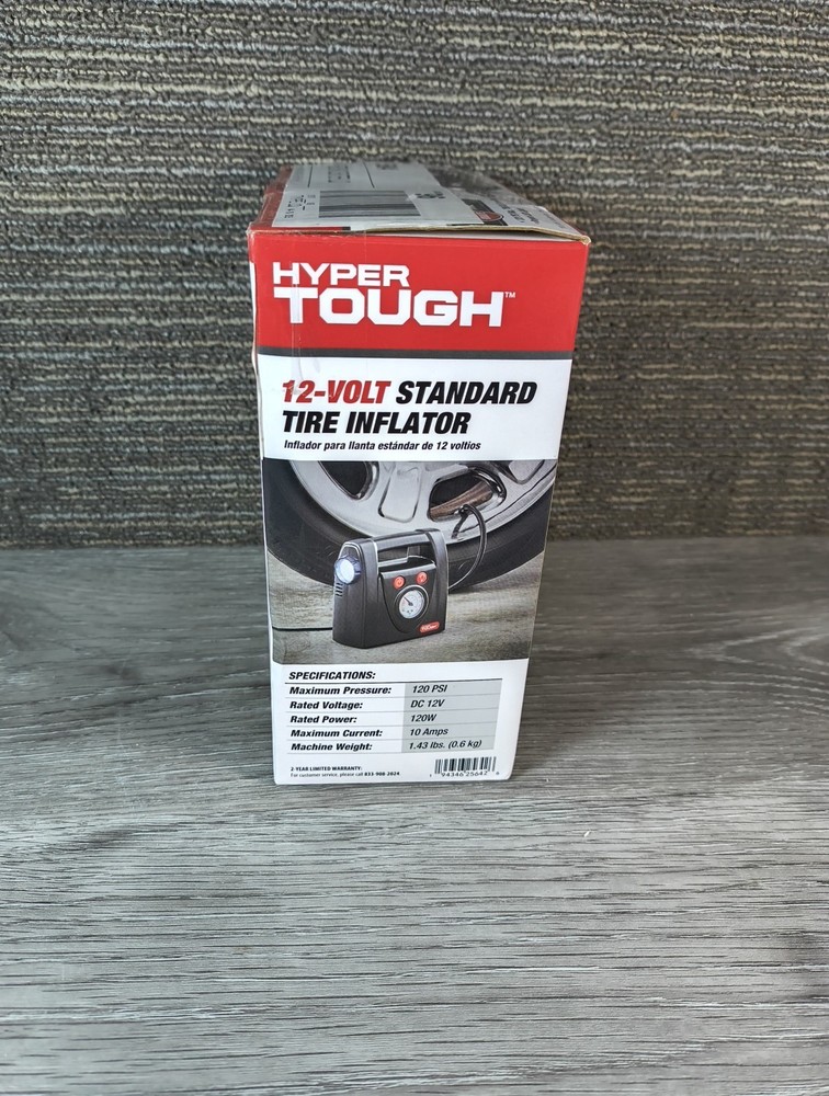 Hyper Tough DC12V Standard Tire Inflator